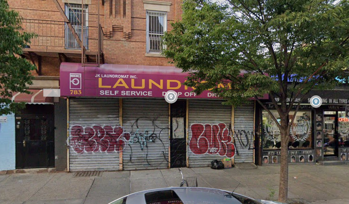 Laundromat in Ridgewood.